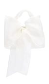 Loeffler Randall Sheer Bow Clutch In 珍珠