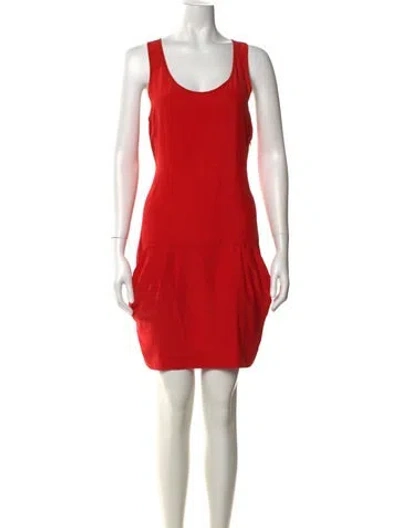 Pre-owned Loeffler Randall Silk Mini Dress