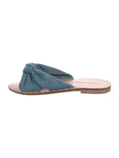 Pre-owned Loeffler Randall Slides In Blue