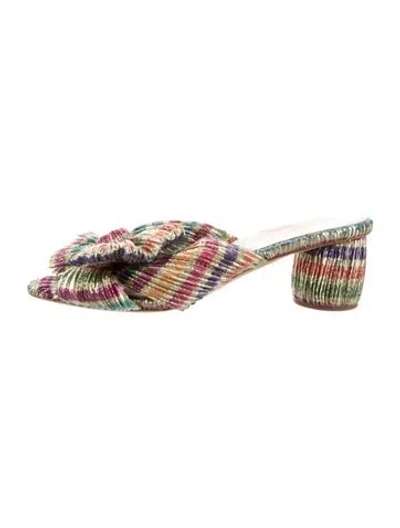 Pre-owned Loeffler Randall Slingback Sandals
