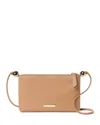 Loeffler Randall Small Leather Crossbody In Dune