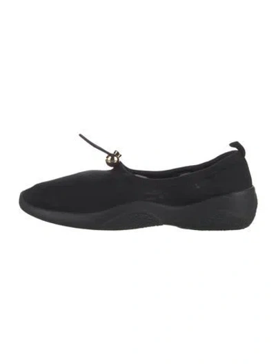 Pre-owned Loeffler Randall Sneakers In Black