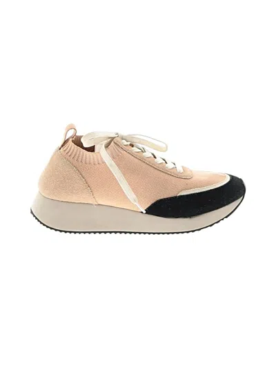 Pre-owned Loeffler Randall Sneakers In Brown
