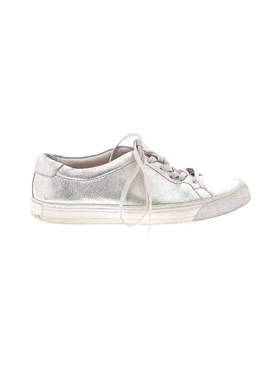 Pre-owned Loeffler Randall Sneakers In Silver