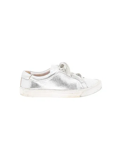 Pre-owned Loeffler Randall Sneakers In Silver
