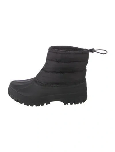 Pre-owned Loeffler Randall Snow Boots In Black