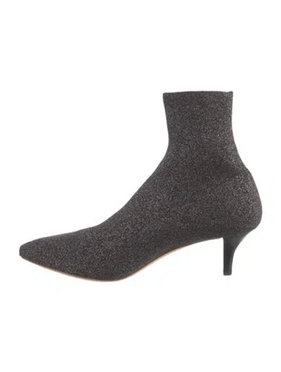Pre-owned Loeffler Randall Sock Boots In Multi