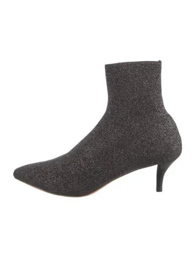 Pre-owned Loeffler Randall Sock Boots In Multi