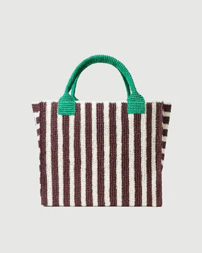 Loeffler Randall Sol Crochet Beach Bag In Multi