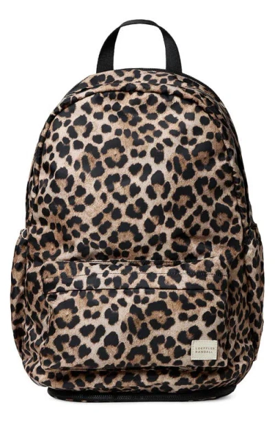 Loeffler Randall Stevie Nylon Backpack In Animal Print
