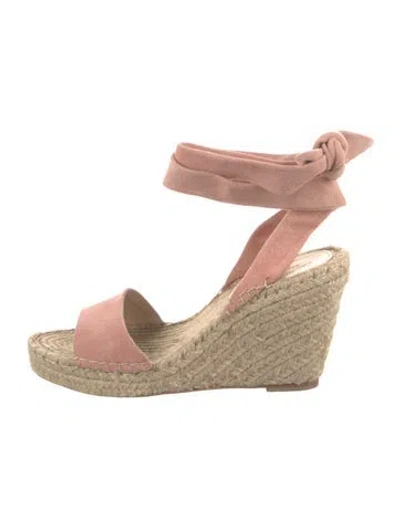 Pre-owned Loeffler Randall Suede Espadrilles In Multi
