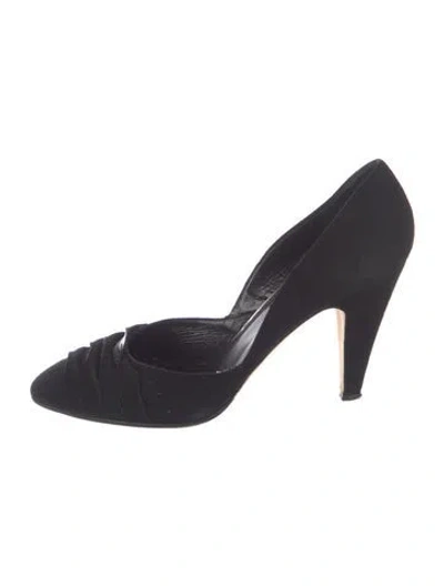 Pre-owned Loeffler Randall Suede Pumps In Blue