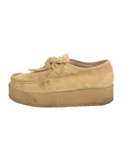 Pre-owned Loeffler Randall Suede Pumps In Neutrals