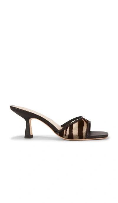 Loeffler Randall Tavia Mesh Mid Heel In Multi