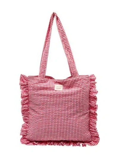 Pre-owned Loeffler Randall Tote In Pink