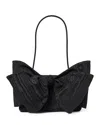Loeffler Randall Valerie Bow Clutch In Black