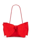 Loeffler Randall Valerie Bow Clutch In Red