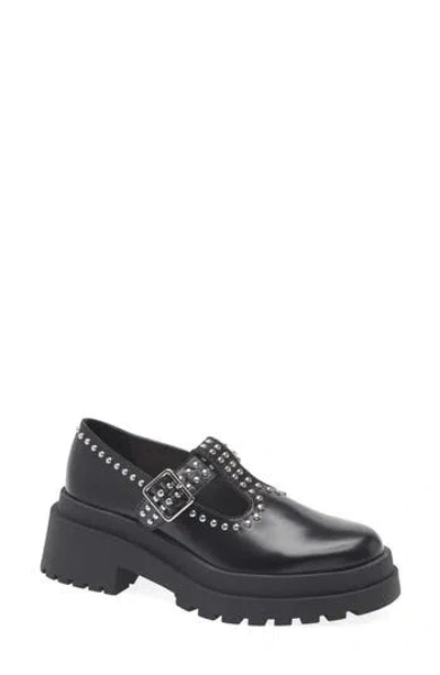 Loeffler Randall Verona Platform Mary Jane In Black