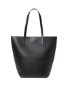 Loeffler Randall Walker Large Leather Tote In Black/silver
