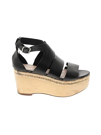 Pre-owned Loeffler Randall Wedges In Black