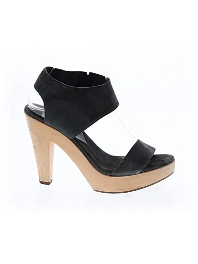Pre-owned Loeffler Randall Wedges In Black