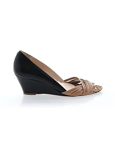 Pre-owned Loeffler Randall Wedges In Tan