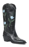 Loeffler Randall Wilder Western Boot In Black