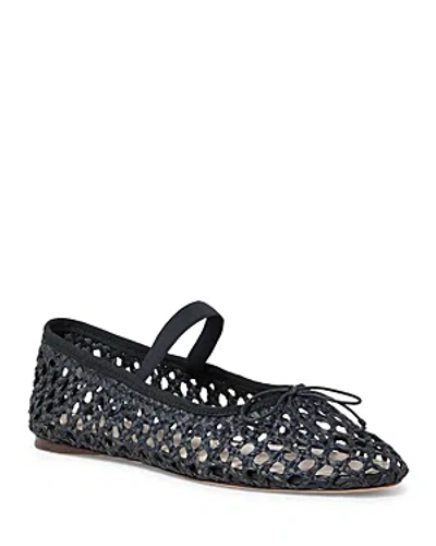 Loeffler Randall Leonie Soft Ballet Flats Black