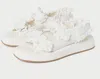 Loeffler Randall Women's Blaise Two Strap Platform Sandal In Cream