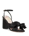 Loeffler Randall Women's Camellia Pleated Bow Heel In Black In Black