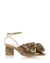 Loeffler Randall Women's Dahlia Ankle Strap High Heel Sandals In Dark Gold