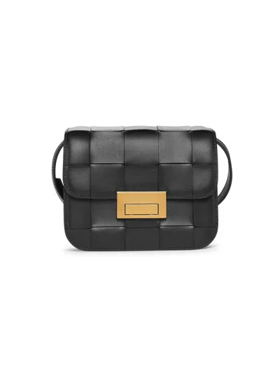 Loeffler Randall Women's Desi Leather Crossbody Bag In Black