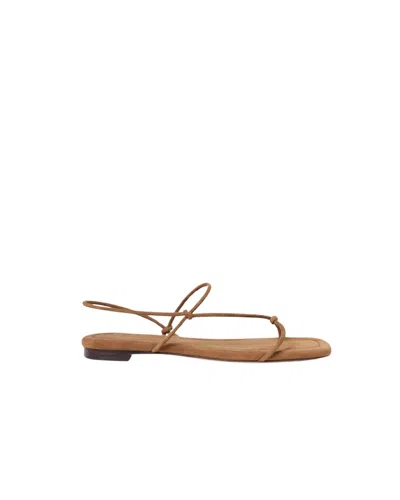 Loeffler Randall Women's Eleanor Strappy Flat Sandal In Brown