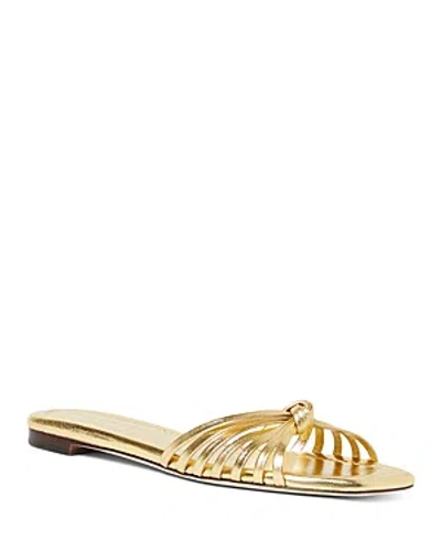 LOEFFLER RANDALL WOMEN'S IZZIE KNOT FLAT SLIDE SANDALS