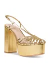 Loeffler Randall Women's Isabella Platform Sandals In Gold
