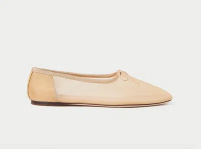 Loeffler Randall Women's Landon Soft Ballet Flat Shoes In Natural In White