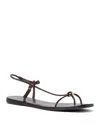 Loeffler Randall Lara Strappy Sandal In Espresso
