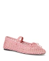 Loeffler Randall Leonie Soft Ballet Flats Pink