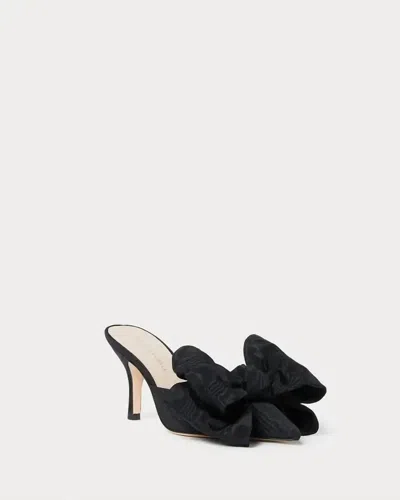 Loeffler Randall Women's Margot Bow Mule Sandal In Black