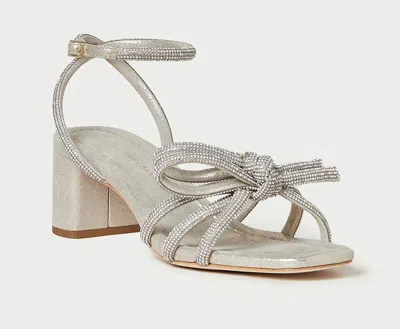 Loeffler Randall Women's Mikel Mid-heel Sandal In Cappuccino In White