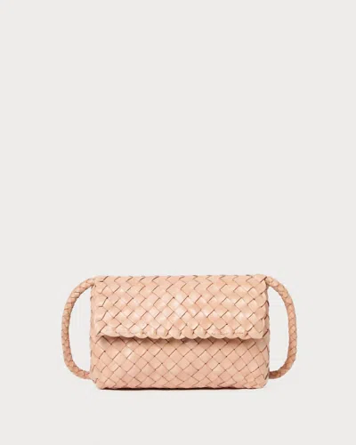 Loeffler Randall Women's Mini Woven Crossbody Bag In Desert Sand