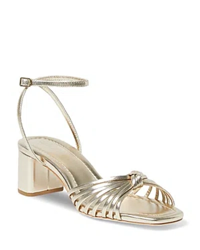 Loeffler Randall Women's Olivia 55mm Leather Knot Sandals In Champagne