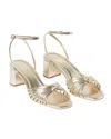 Loeffler Randall Women's Olivia 55mm Leather Knot Sandals