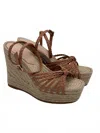 Loeffler Randall Women's Pamela Mignon Knot Wedge In Dune In Brown