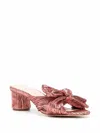 Loeffler Randall Women's Penny Heels In Rust Red