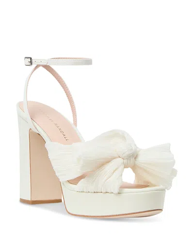 Loeffler Randall Women's Platform Sandals In White