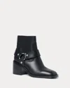Loeffler Randall Women's River Engineer Bootie In Black In Black