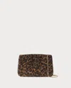 Loeffler Randall Women's Serena Gathered Clutch Bag In Leopard In Multi