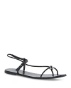 Loeffler Randall Lara Black Leather Sandal In Black
