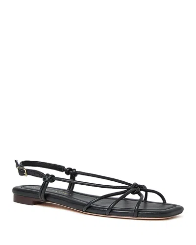Loeffler Randall Karly Leather Sandals In Black
